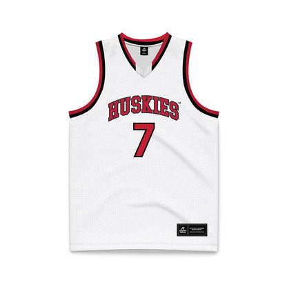 Northern Illinois - NCAA Men's Basketball : Hassan Washington - Basketball Jersey-0