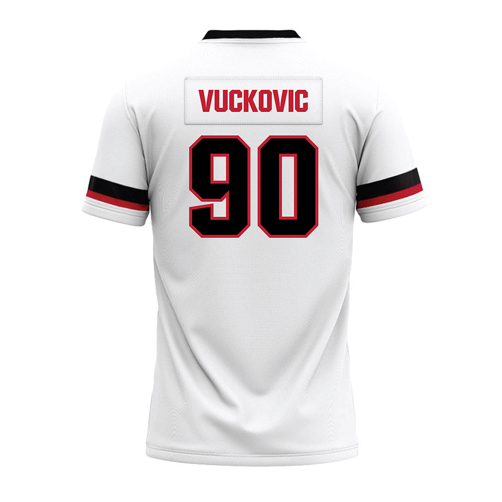 Northern Illinois - NCAA Football : Danny Vuckovic - Premium Football Jersey-1