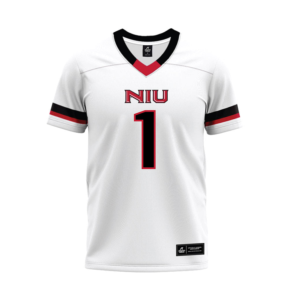 Northern Illinois - NCAA Football : Telly Johnson - Premium Football Jersey-0