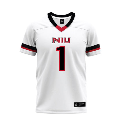 Northern Illinois - NCAA Football : Telly Johnson - Premium Football Jersey-0