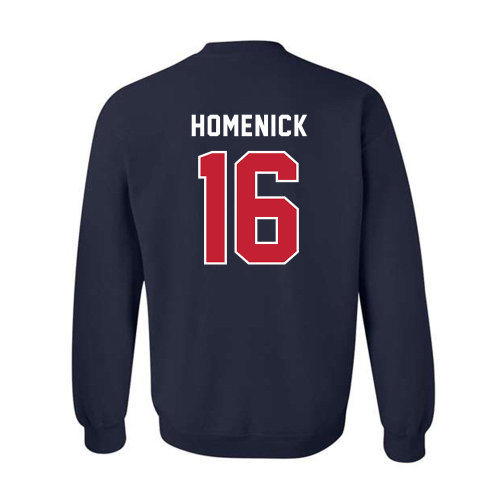 Richmond - NCAA Men's Basketball : Dylan Homenick - Classic Shersey Crewneck Sweatshirt-1