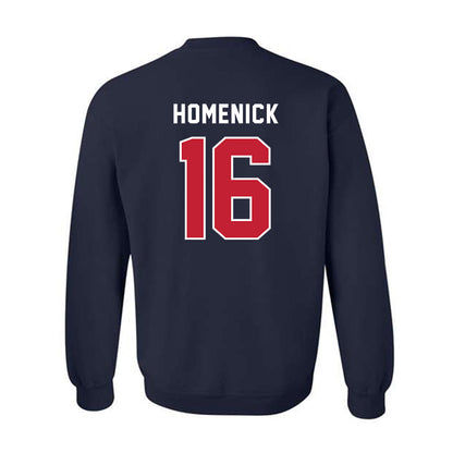 Richmond - NCAA Men's Basketball : Dylan Homenick - Classic Shersey Crewneck Sweatshirt-1