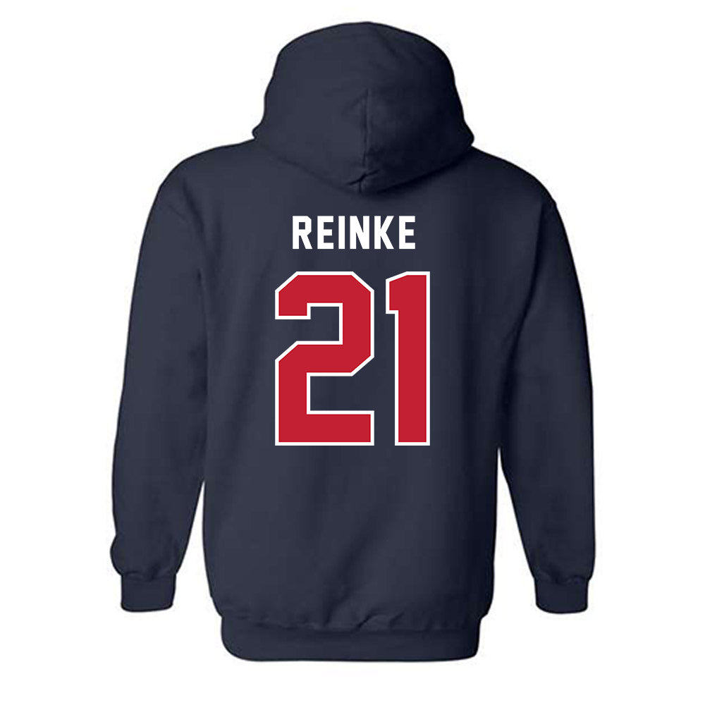 Richmond - NCAA Baseball : Brian Reinke - Classic Shersey Hooded Sweatshirt-1
