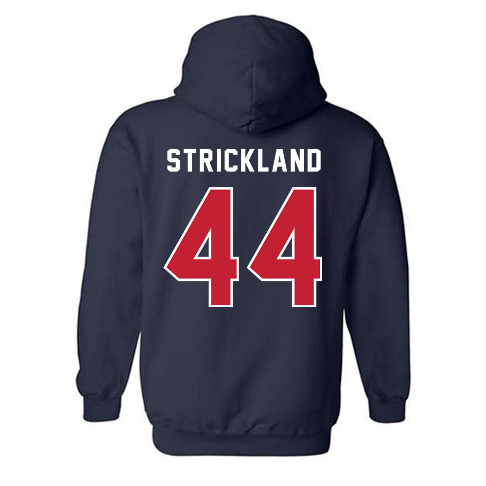 Richmond - NCAA Men's Lacrosse : Jackson Strickland - Classic Shersey Hooded Sweatshirt-1