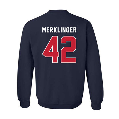 Richmond - NCAA Men's Lacrosse : Max Merklinger - Classic Shersey Crewneck Sweatshirt-1