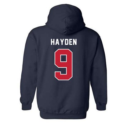 Richmond - NCAA Men's Lacrosse : Cole Hayden - Classic Shersey Hooded Sweatshirt-1