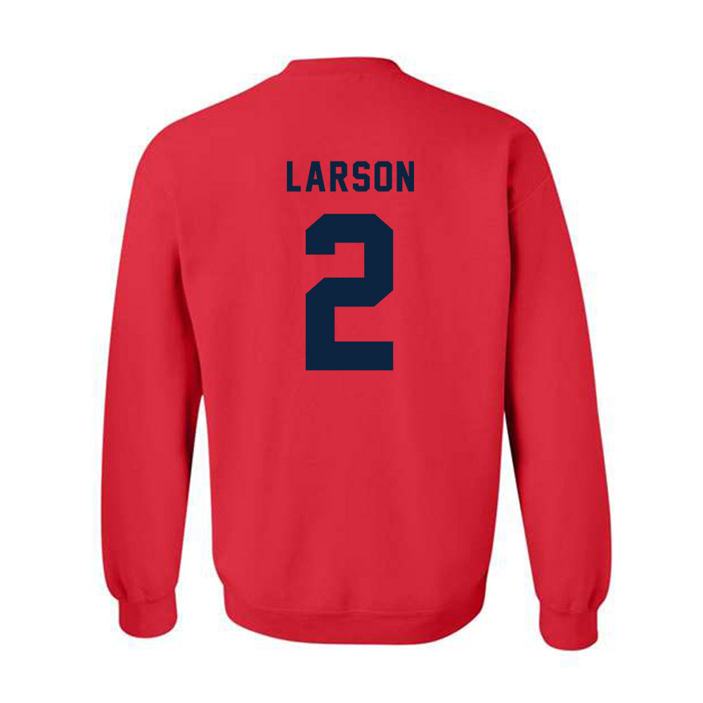 Richmond - NCAA Baseball : Connor Larson - Classic Shersey Crewneck Sweatshirt-1