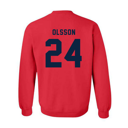 Richmond - NCAA Men's Lacrosse : Lukas Olsson - Classic Shersey Crewneck Sweatshirt-1