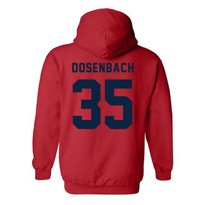 Richmond - NCAA Baseball : Trevor Dosenbach - Classic Shersey Hooded Sweatshirt-1