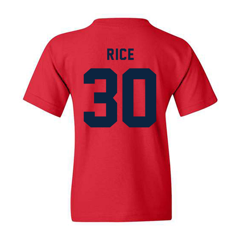 Richmond - NCAA Women's Lacrosse : Megan Rice - Classic Shersey Youth T-Shirt-1