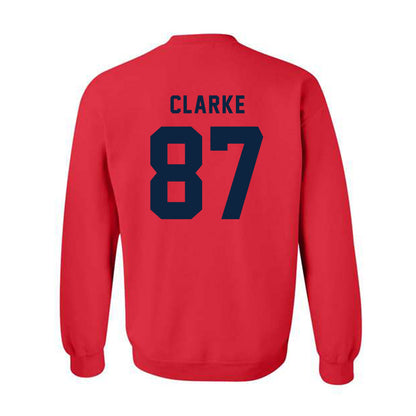 Richmond - NCAA Football : Sean Clarke - Classic Shersey Crewneck Sweatshirt-1