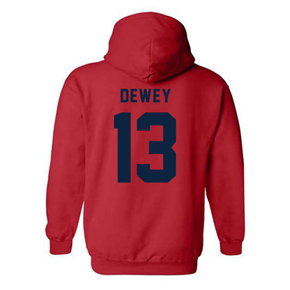 Richmond - NCAA Women's Basketball : Samantha Dewey - Classic Shersey Hooded Sweatshirt-1