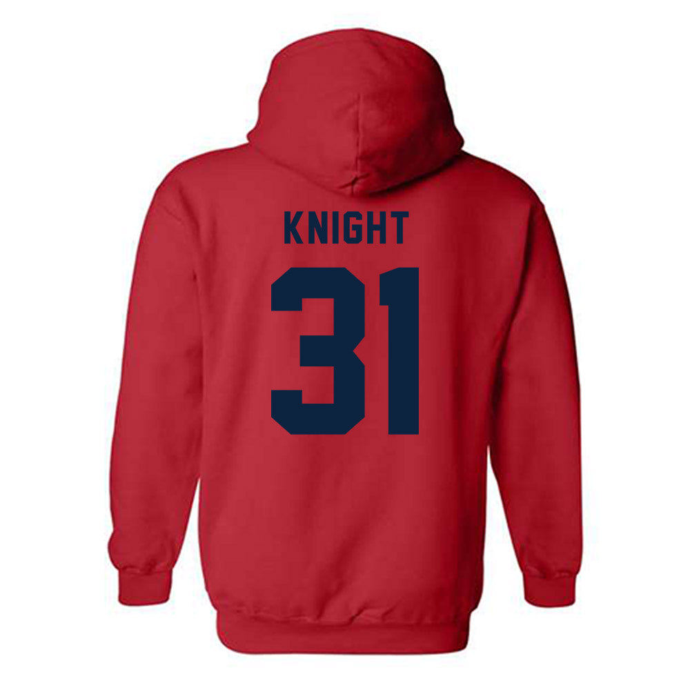 Richmond - NCAA Men's Lacrosse : Connor Knight - Classic Shersey Hooded Sweatshirt-1