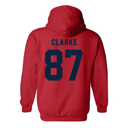 Richmond - NCAA Football : Sean Clarke - Classic Shersey Hooded Sweatshirt-1