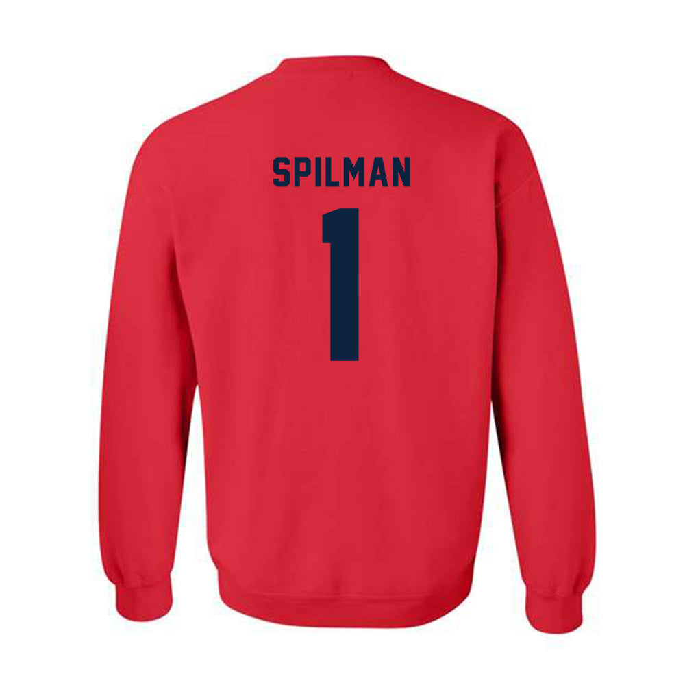 Richmond - NCAA Men's Lacrosse : Ryan Spilman - Classic Shersey Crewneck Sweatshirt-1
