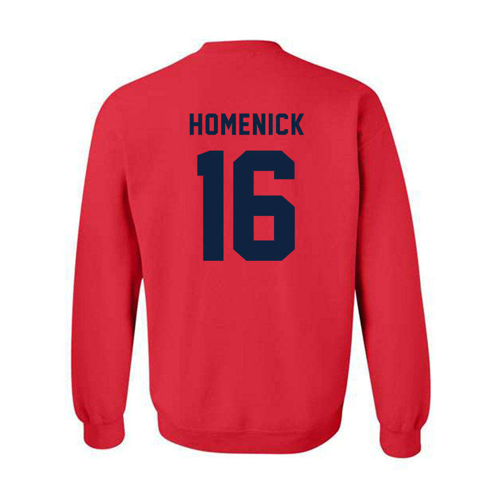 Richmond - NCAA Men's Basketball : Dylan Homenick - Classic Shersey Crewneck Sweatshirt-1