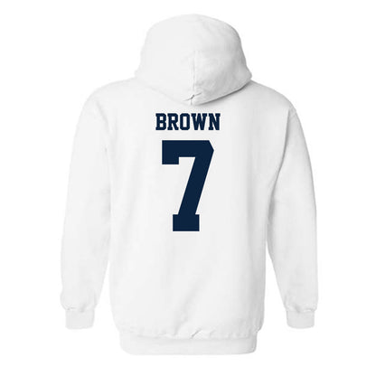 Richmond - NCAA Football : Jamaal Brown - Classic Shersey Hooded Sweatshirt-1