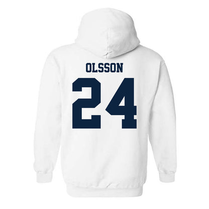 Richmond - NCAA Men's Lacrosse : Lukas Olsson - Classic Shersey Hooded Sweatshirt-1