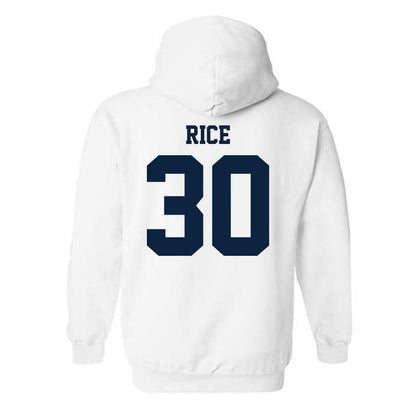 Richmond - NCAA Women's Lacrosse : Megan Rice - Classic Shersey Hooded Sweatshirt-1