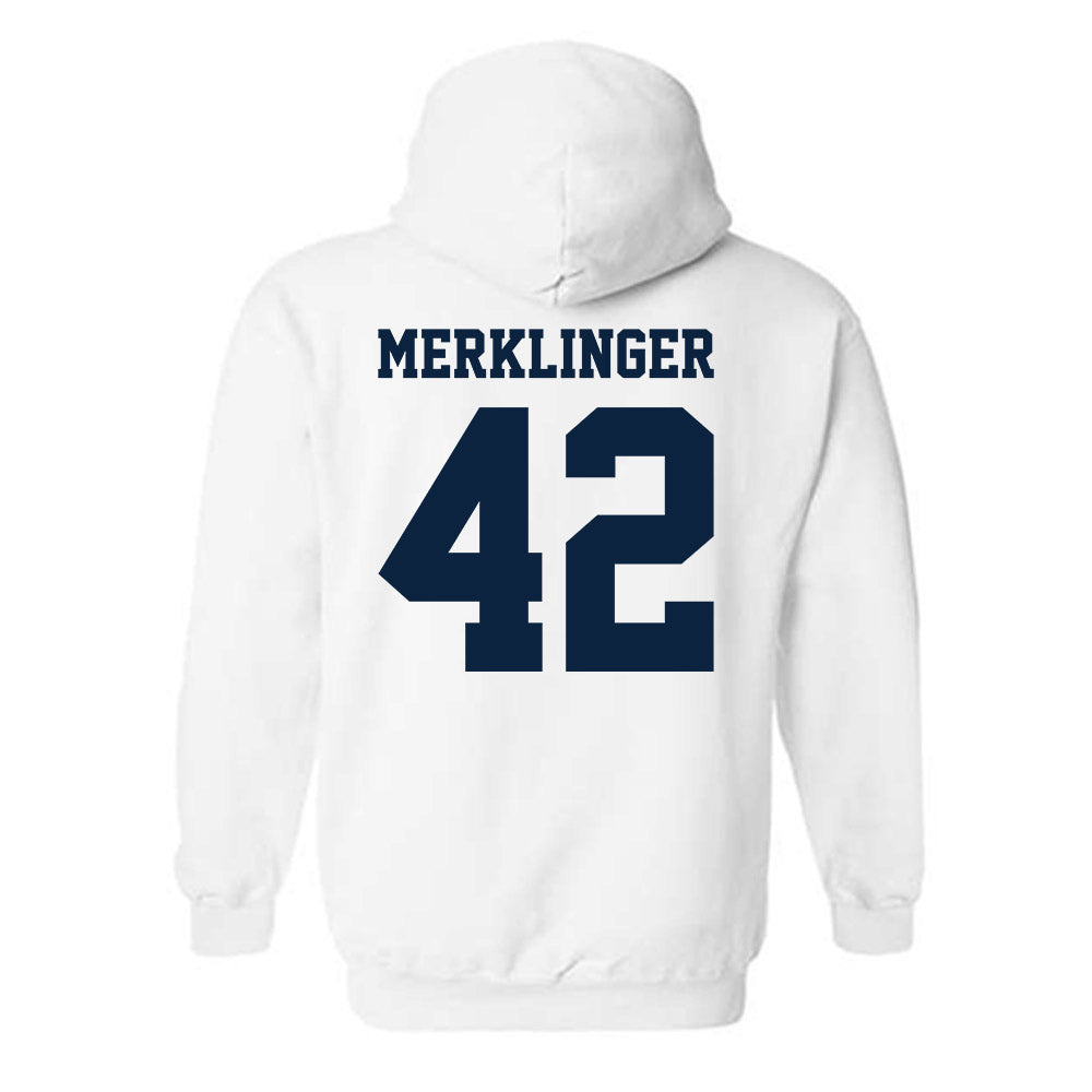 Richmond - NCAA Men's Lacrosse : Max Merklinger - Classic Shersey Hooded Sweatshirt-1