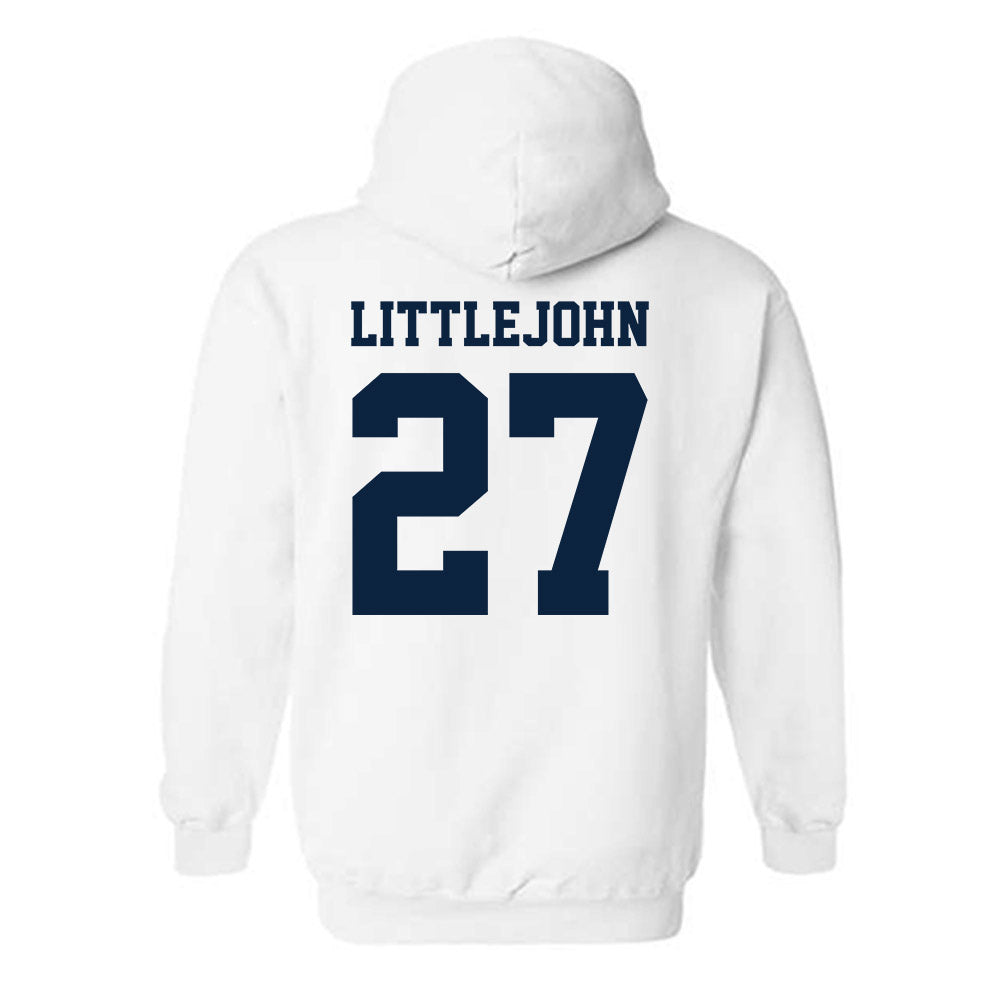 Richmond - NCAA Men's Lacrosse : Lucas Littlejohn - Classic Shersey Hooded Sweatshirt-1