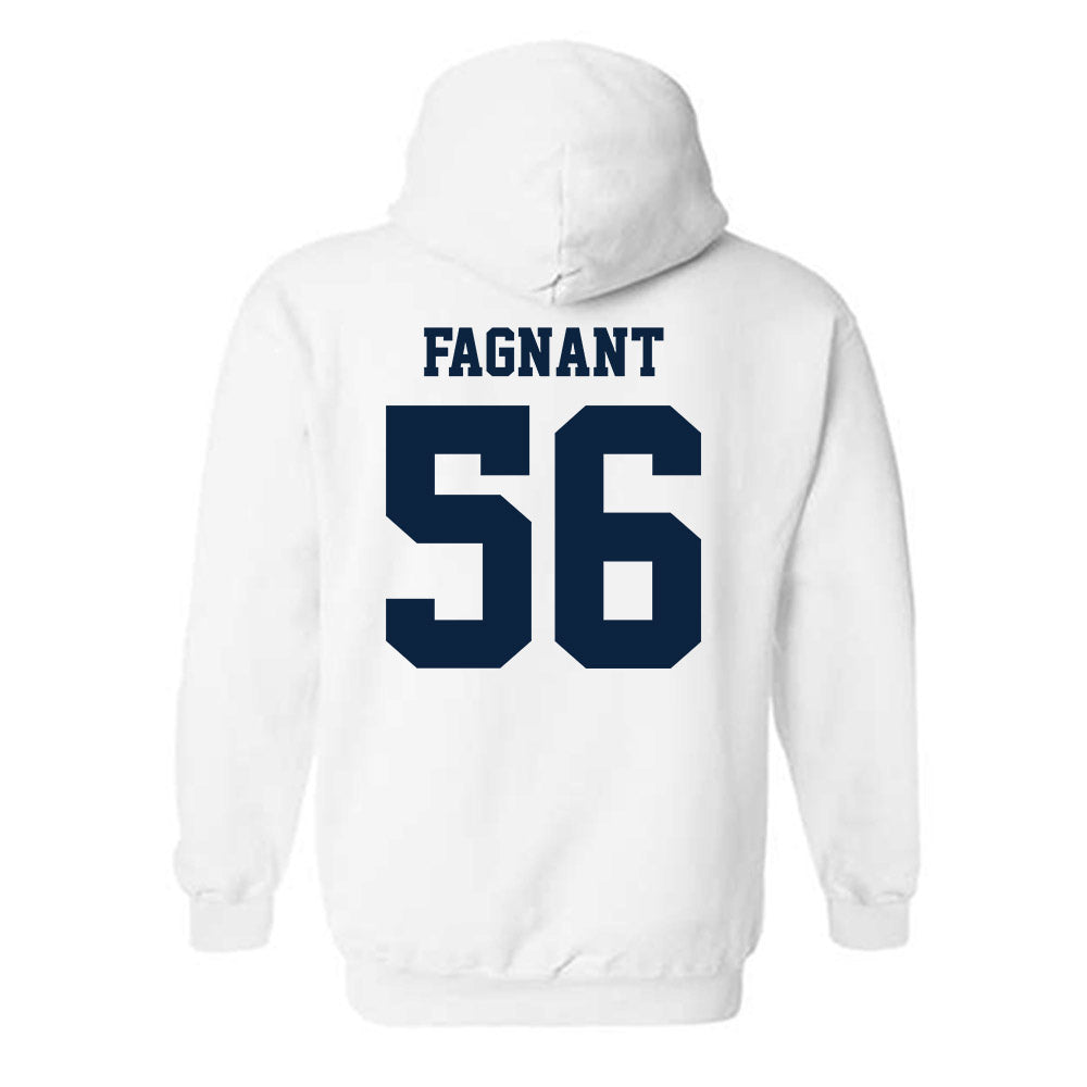 Richmond - NCAA Baseball : James Fagnant - Classic Shersey Hooded Sweatshirt-1