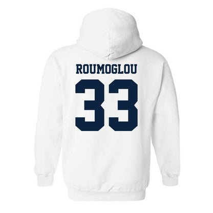 Richmond - NCAA Men's Basketball : Apostolos Roumoglou - Classic Shersey Hooded Sweatshirt-1