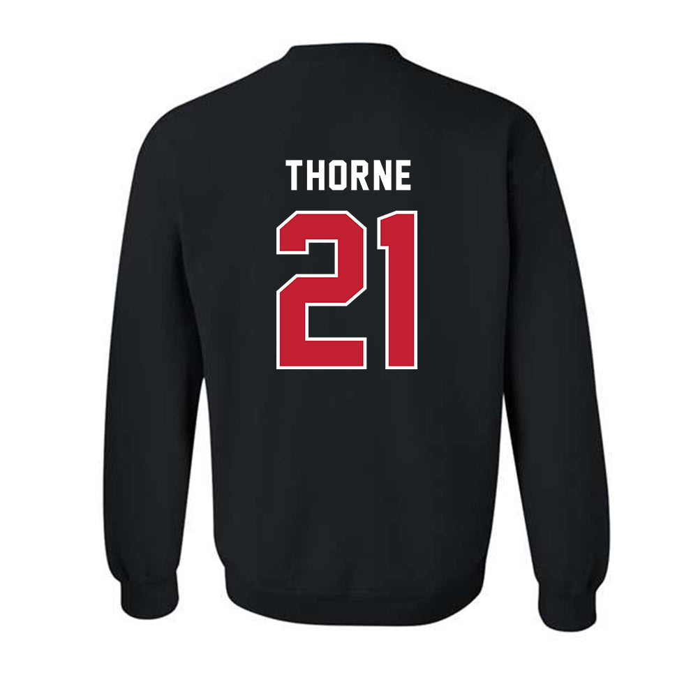 Richmond - NCAA Football : Jackson Thorne - Classic Shersey Crewneck Sweatshirt-1