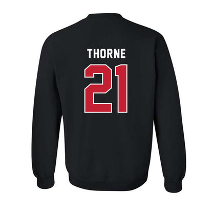 Richmond - NCAA Football : Jackson Thorne - Classic Shersey Crewneck Sweatshirt-1