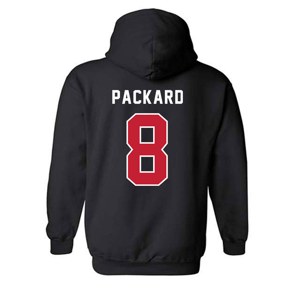 Richmond - NCAA Men's Lacrosse : Charlie Packard - Classic Shersey Hooded Sweatshirt-1
