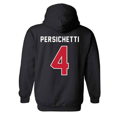 Richmond - NCAA Women's Basketball : Ava Persichetti - Classic Shersey Hooded Sweatshirt-1