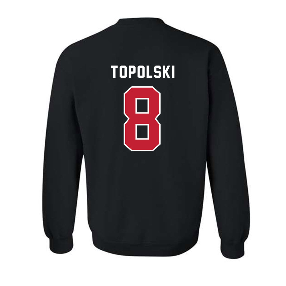 Richmond - NCAA Baseball : Chase Topolski - Classic Shersey Crewneck Sweatshirt-1