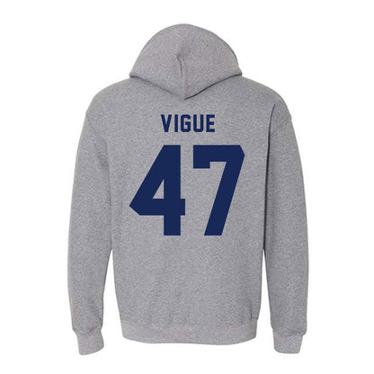 Richmond - NCAA Men's Lacrosse : Zach Vigue - Classic Shersey Hooded Sweatshirt-1