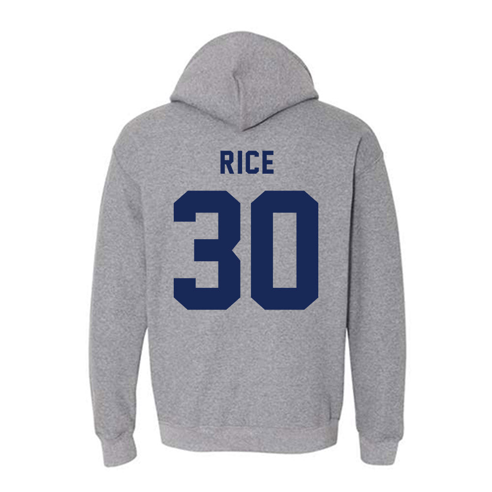 Richmond - NCAA Women's Lacrosse : Megan Rice - Classic Shersey Hooded Sweatshirt-1