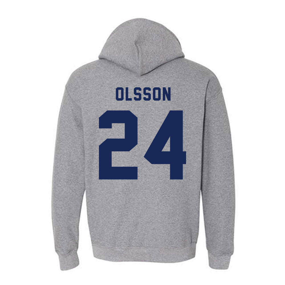 Richmond - NCAA Men's Lacrosse : Lukas Olsson - Classic Shersey Hooded Sweatshirt-1