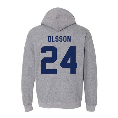 Richmond - NCAA Men's Lacrosse : Lukas Olsson - Classic Shersey Hooded Sweatshirt-1