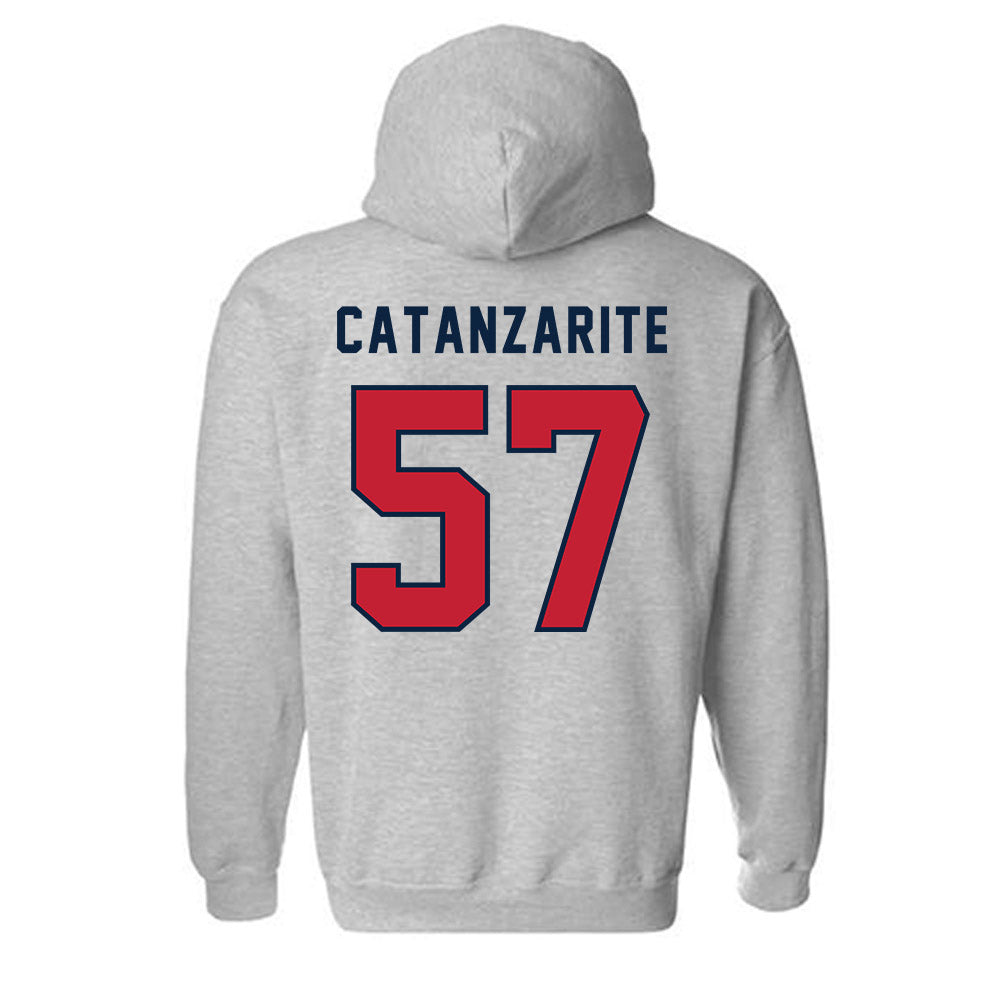 Richmond - NCAA Football : Brian Catanzarite - Classic Shersey Hooded Sweatshirt-1