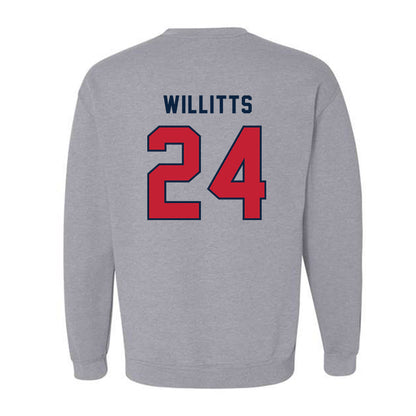 Richmond - NCAA Baseball : Josh Willitts - Classic Shersey Crewneck Sweatshirt-1