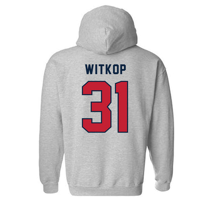 Richmond - NCAA Baseball : Paul Witkop - Classic Shersey Hooded Sweatshirt-1