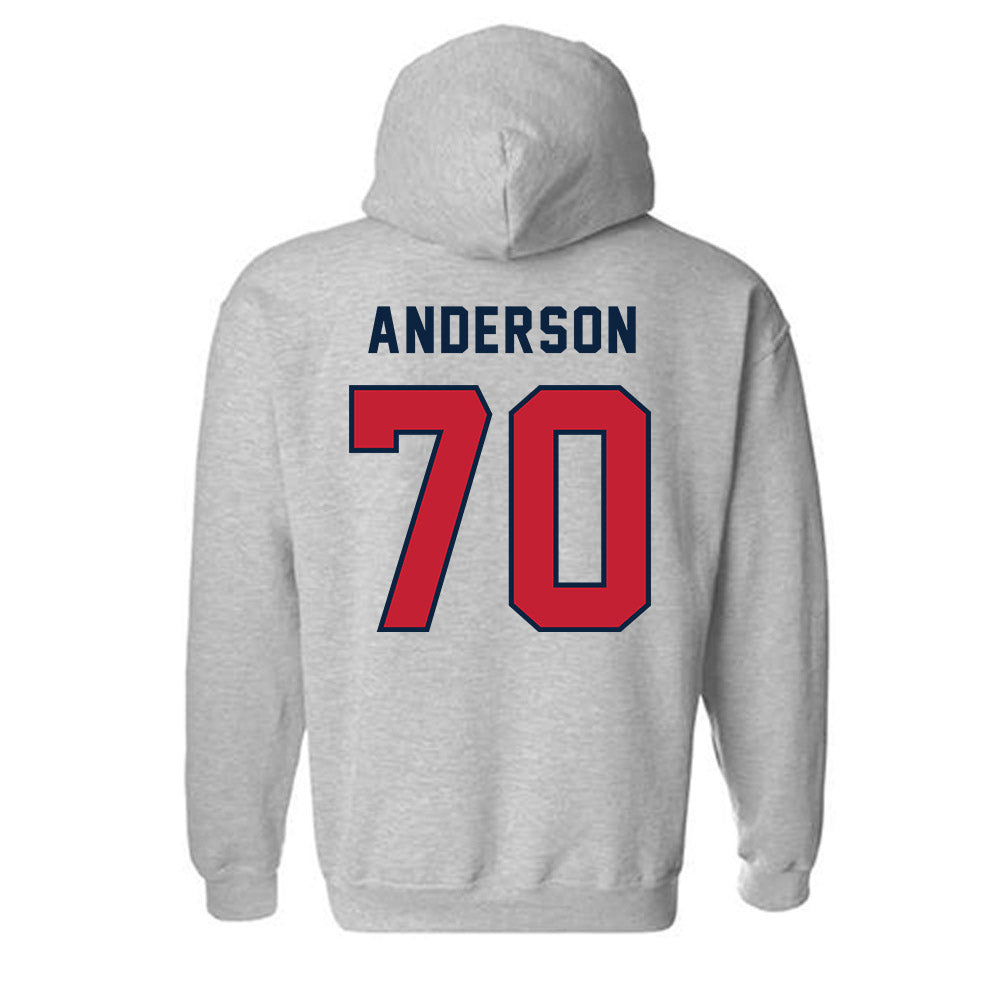 Richmond - NCAA Football : Ronald Anderson - Classic Shersey Hooded Sweatshirt-1