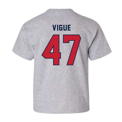 Richmond - NCAA Men's Lacrosse : Zach Vigue - Classic Shersey Youth T-Shirt-1