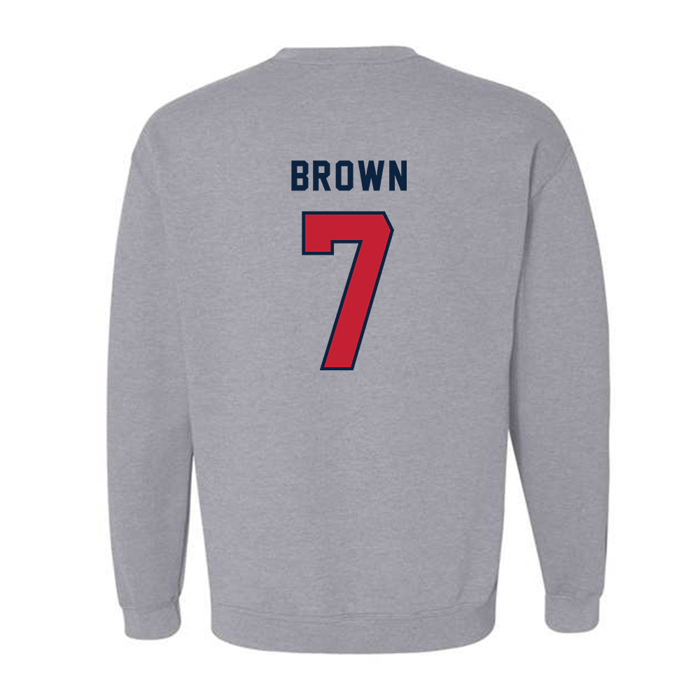 Richmond - NCAA Football : Jamaal Brown - Classic Shersey Crewneck Sweatshirt-1