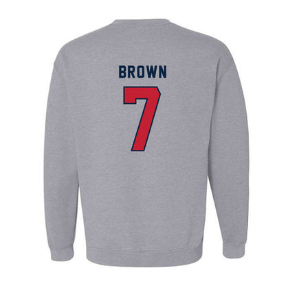 Richmond - NCAA Football : Jamaal Brown - Classic Shersey Crewneck Sweatshirt-1