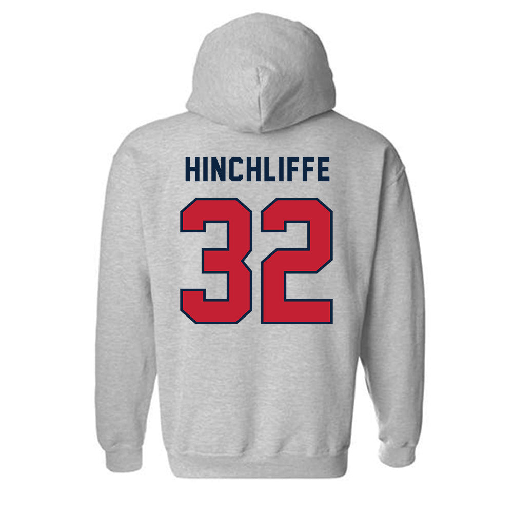 Richmond - NCAA Baseball : Jackson Hinchliffe - Classic Shersey Hooded Sweatshirt-1