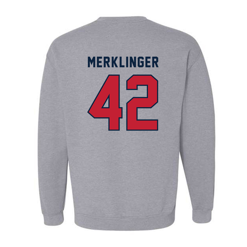 Richmond - NCAA Men's Lacrosse : Max Merklinger - Classic Shersey Crewneck Sweatshirt-1