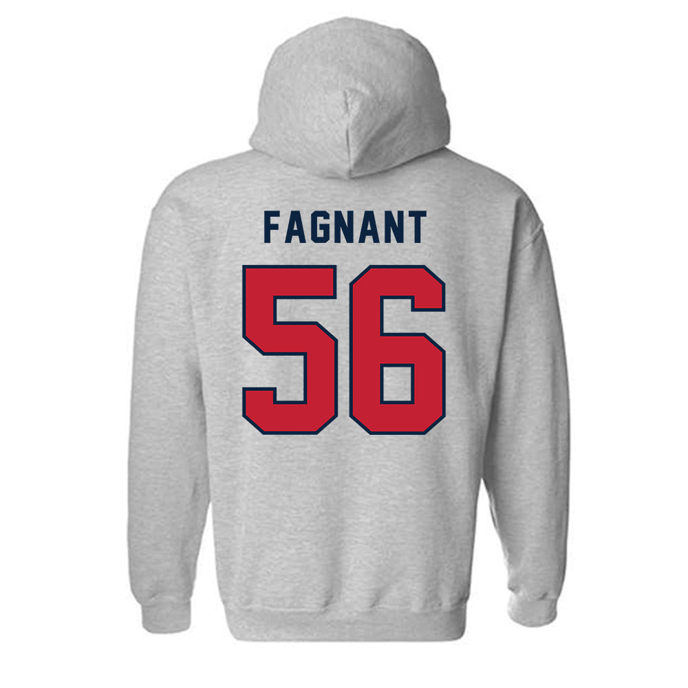 Richmond - NCAA Baseball : James Fagnant - Classic Shersey Hooded Sweatshirt-1