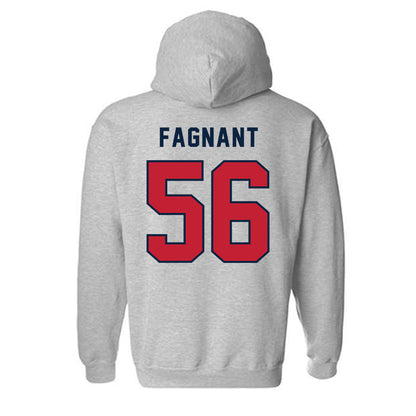 Richmond - NCAA Baseball : James Fagnant - Classic Shersey Hooded Sweatshirt-1