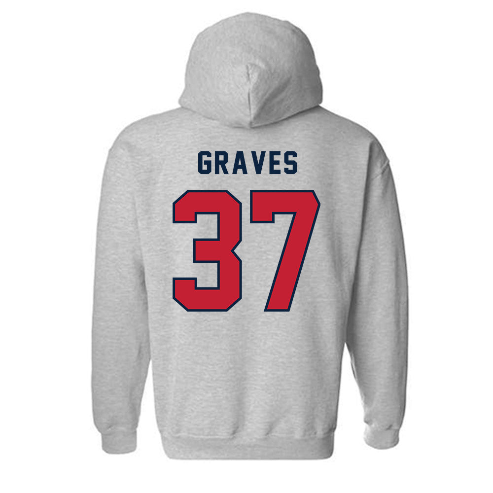 Richmond - NCAA Football : Chance Graves - Classic Shersey Hooded Sweatshirt-1