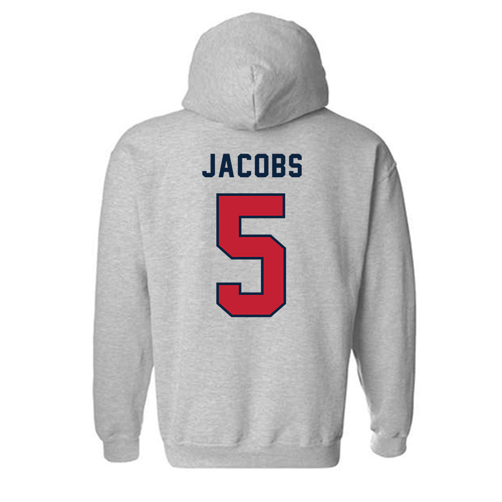 Richmond - NCAA Women's Lacrosse : Carolyn Jacobs - Classic Shersey Hooded Sweatshirt-1