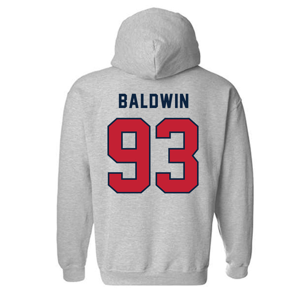 Richmond - NCAA Football : Terae Baldwin - Classic Shersey Hooded Sweatshirt-1